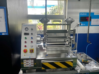 Bàn Giao Máy Horizontal & Vertical Type Padder DL-2500HV ( Máy Ép Ngấm/ Ép Vắt Dung Dịch Lên Vải) Cho Công ty TCE Vina